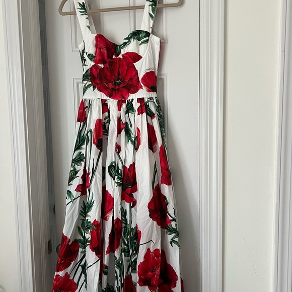 Dolce Gabbana poppy women dress size 36